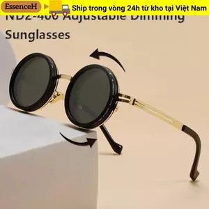 Kính râm phân cực ESSENCEH, Bộ lọc 9 cấp ND Kính mờ có thể điều chỉnh, UV400 thời trang có kính mắt Glasse ND2-400 ngoài trời