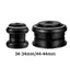 Tai nghe LACYES MTB, Nĩa ống thẳng Ống kín Tai nghe xe đạp, Hợp kim nhôm không ren bán tích hợp CNC 1-1 / 8 "28.6mm Tai nghe xe đạp 34MM 44MM