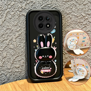 Ốp Lưng Cho REDMI NOTE 15 4G NOTE 15 PRO poco M8 PRO 5G Vỏ Điện Thoại Vỏ Mềm Silicon Chống Sốc Gương Thẩm Mỹ Mới Có Giá Đỡ 360° Thỏ dễ thương màu hồng cho bé gái JTXCEZJ3