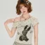Milyfashion In Hình Giả Hai Mảnh Gạc Áo Thun Ngắn Tay Mùa Hè Phong Cách Mới Cổ Dây Ngắn Áo Cho Bé Y2K SKTU