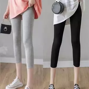 Quần legging cắt Modal Size lớn Skinny mỏng co giãn phù hợp với mọi trận đấu Quần crop