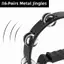 Guansfs Tambourine cho trẻ em Bộ gõ bằng nhựa Tambourines cầm tay với 4 chuông leng keng Chuông hình bán nguyệt Nhạc cụ dành cho người lớn Trường học và bữa tiệc