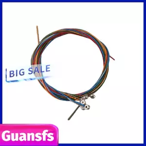 Guansfs Dây Đàn Guitar Thép 6 Dây Thay Thế Âm Thanh Màu Dự Phòng Cho Người Mới Bắt Đầu Chơi Guitar