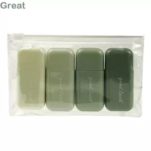 TUYỆT VỜI 4 Cái / bộ Ruy Băng Chỉnh Sửa Hình Mèo Im Lặng, Phim Hoạt Hình 12M Hiệu Chỉnh Dung Tích Lớn Băng Hành Động Học Sinh Quà Tặng