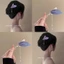 Kẹp Tóc Lá Tím Kim Loại Kẹp Tóc Nữ Cao Cấp Cảm Giác Bóng Đầu Tấm Kẹp Tóc Phong Cách Trung Hoa Mới Kẹp Tóc Mũ Đội Đầu