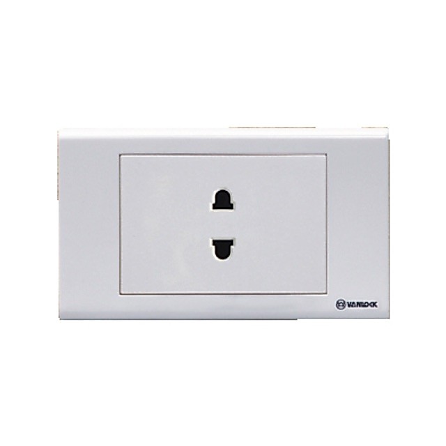 Mặt 1 Lỗ 2 Ổ Cắm Chấu SiNo VANLOCK