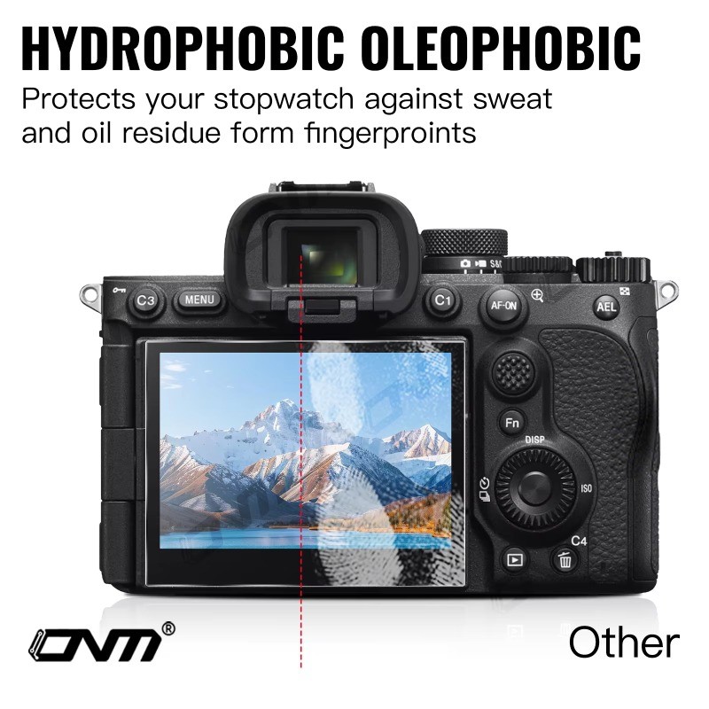 1-3 Chiếc Bảo Vệ Màn Hình LCD Camera Kính Cho Sony A9 A7S A7R A7CR A7C A77 A7 A1 V VI IV III II Camera 9H Kính Cường Lực Phim Cho Sony A9M3 A9M2 A1M2 A7M2 A7M3 A7M4 A7M5 A7RM2 A7RM4