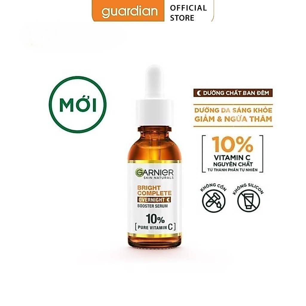 Dưỡng Chất Tăng Cường Sáng Da Mờ Thâm Garnier Bright Complete Pure Vitamin C 30Ml