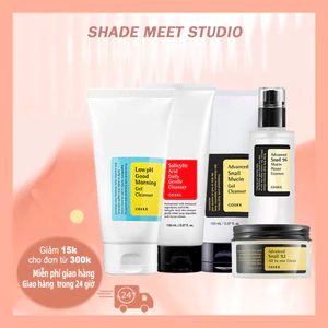 COSRX Skincare Set – Bộ Sản Phẩm Làm Sạch Và Dưỡng Ẩm Cho Da, Dễ Sử Dụng Hằng Ngày