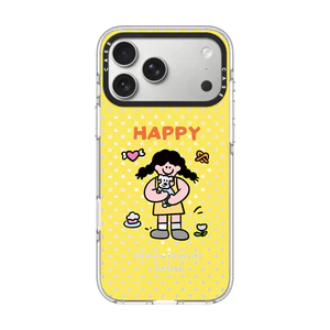 Ice crystal Từ Tính Happy girl Ốp Lưng Điện Thoại Trong Suốt Cho iPhone 17 Pro Max 16 15 14 13 17air 16Plus Ốp Cứng Chống Sốc Bảo Vệ Vỏ
