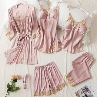 COMBO SET NGỦ LỤA 5 MÓN