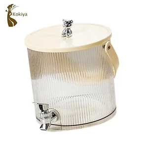 Bình nước uống có vòi cho nhà bếp, ấm siêu tốc lạnh/ấm, xô đựng nước trái cây