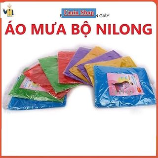 Bộ quần áo mưa nilon tiện ích, Áo mưa bộ tiện ích cho người lớn và trẻ em, áo mưa Giấy
