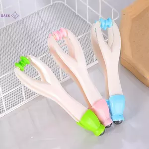 1 Máy mát xa ngón tay bấm huyệt Dụng cụ Massage bằng nhựa con lăn kép