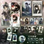 Bán Hàng Mới Dream World Ajian Photocard Đơn Bưu Thiếp Họa Tiết Mờ Laser Vé Gypsophila Hỗ Trợ Hai Chiều Merchan