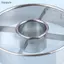 Bigapple DIY Thép Không Gỉ Bánh Donut Khuôn Máy Cắt Bánh Dụng Cụ Nướng Bánh Đồ Dùng Nhà Bếp RDG