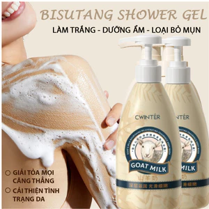 Sữa Tắm Trắng Da Sạch Mụn 500ml Làm Sạch Lưu Hương Lâu Làm Sạch Tận Sâu Lỗ Chân Lông Dưỡng Ẩm Trắng Sáng Mịn Màng