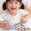 Spell Bean Shaker Pen Dot-Grip Spell Bean Pen Creative Push-Type Spell Bean Pen Trong suốt Người mới biết Spell Bean Công cụ bút đặc biệt 260626
