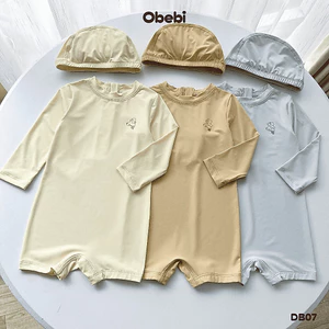 Đồ Bơi Chống Nắng UPF 50+ Obebi Co Giãn Làm Mát Cho Bé Trai Bé Gái Từ 8- 22kg DB07