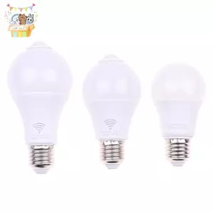 Bóng đèn LED cảm biến chuyển động E27 PIR với cảm biến chuyển động Máy dò chuyển động Đèn ngủ ELWW