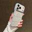 Thích hợp cho vỏ điện thoại làm mát Apple 17 Pro Max và vỏ iPhone 17 Pro từ tính có bề mặt nhẵn, thông gió tốt với 16 lưới và 15P.
