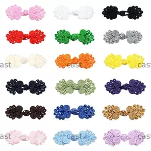 CAST 5 Cái Nút Nút Nút Trung Quốc Thủ Công Hộp Quà Tặng DIY Nút Thắt Lưng