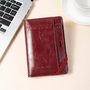 Bìa da để hộ chiếu K268 - Ví Đựng Hộ Chiếu (Passport) Sang Trọng - Ví Đựng Đa Năng