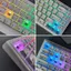 Btsg 20 Chiếc Trong Suốt PC Keycaps Bàn Phím Cơ Keycaps Trống Đèn Nền Keycaps Cho Công Tắc Bàn Phím Cơ