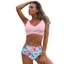 Đồ Bơi Nữ Kỳ Nghỉ Gợi Cảm Chia Bikini Đồ Bơi Co Giãn Cao Cấp