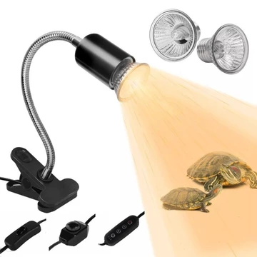 Đèn Sưởi Cho Rùa Ấm Cho Gà Và Bò Sát, Đèn Sưởi Cho Rùa Nước UVA+UVB 3.0, Đèn Bổ Sung Canxi Cho Thằn Lằn & Động Vật Bò Sát