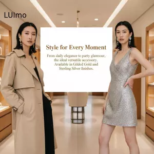 LUImo Phong Cách Retro Hình Tay Tòn Ten Bông Tai Nữ Thiết Kế Sáng Tạo Hoàn Hảo Cho Quà Tặng SBS