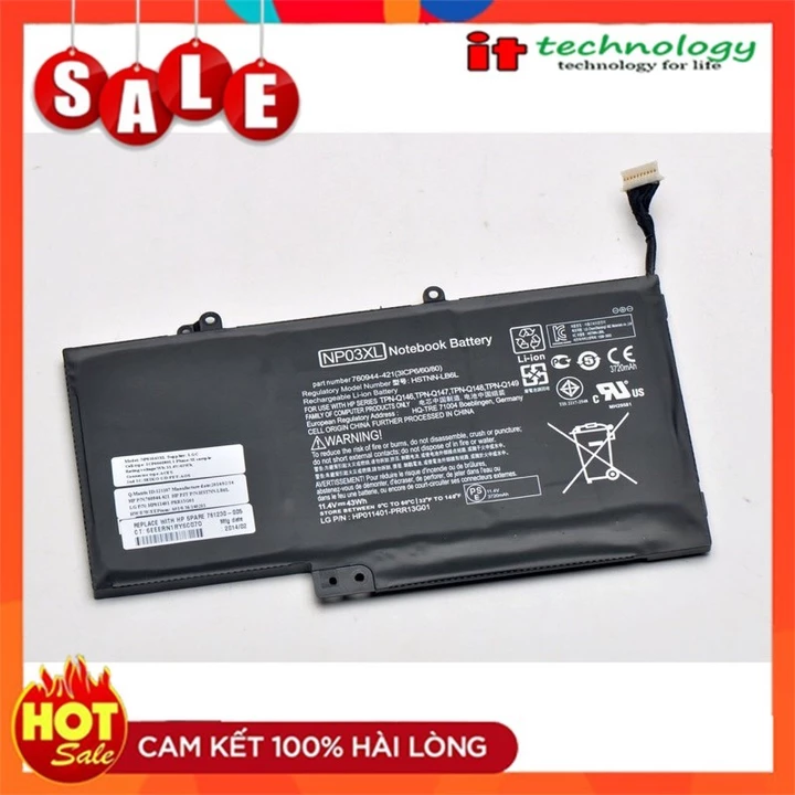 ⚡[Pin zin] Pin Laptop HP X360 Mã pin NP03XL dùng cho seri 13-A, 13-B, 15-U BATTERY.