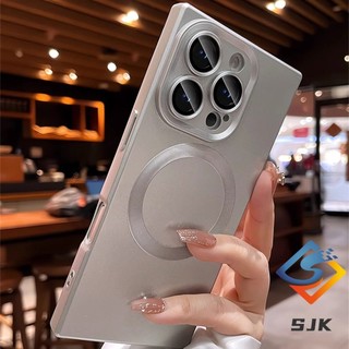 Ốp Điện Thoại Vuông Họa Tiết Kim Loại Sang Trọng Cho iPhone 16 Pro Max 11 12 13 14 15 Pro Max 14 / 15 / 16Plus Vỏ Mềm Chống Sốc