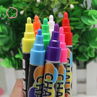 Bút đánh dấu phấn dạng lỏng có thể xóa được - Nhiều màu cho bảng trắng Cửa sổ kính nghệ thuật Tranh trẻ em