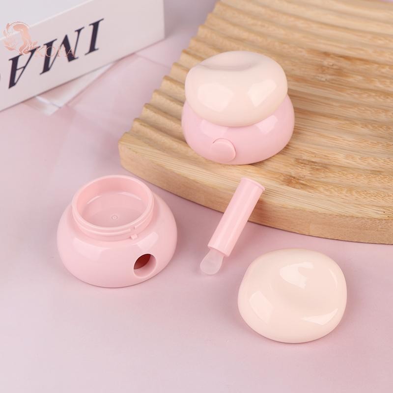 KOPA 3.5g Mỹ Phẩm Rỗng Lọ Chậu Trang Điểm Chăm Sóc Da Hộp Kem Mặt Hộp Son Dưỡng Môi Có Thìa Silicon Chai Đổ Lại VN