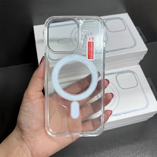 [JLK] Ốp Điện Thoại Từ Tính Trong Suốt Chính Hãng Cho iPhone 17 Air 16 Pro Max 16E 15 14 13 12 11 XS Max XR X 8 SE 2022 Vỏ Bảo Vệ Chống Sốc Đóng Hộp