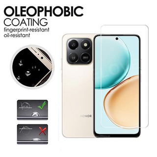 Dành Cho HONOR X7d 4G X7c X6b X6c X8C X8B X7B Honor 400 Smart 5G 4G 2025 Full Cover Kính Cường Lực Mặt Trước Phim Bảo Vệ Màn Hình Mặt Sau Ống Kính Máy Ảnh Phim Bảo Vệ