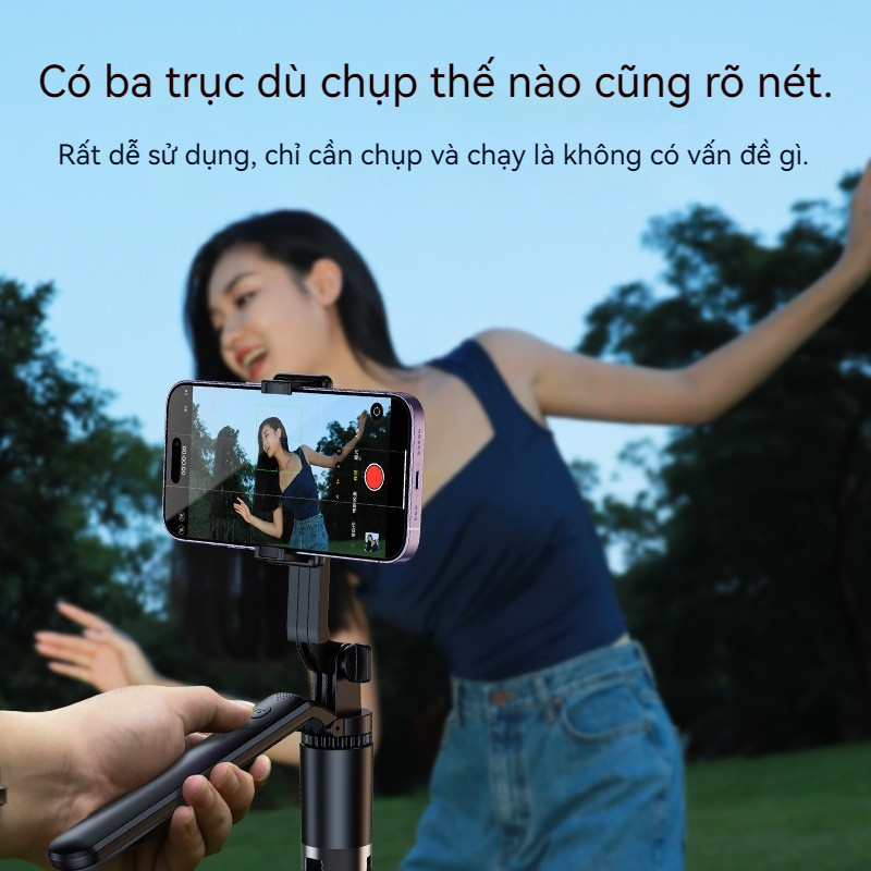 Đa năng một cực!360°Xoay phát sóng trực tiếp Selfie Stick | Giá đỡ kịch + Khóa thép không gỉ + Thiết kế chống oxy hóa