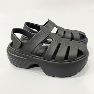 Sandal Dinas Rọ Stomp unisex cao cấp, sandal stomp 6 phân đế cao hách dáng nhựa eva kháng khuẩn êm chân