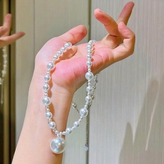 [ DAISYN ] N1039 vòng cổ ngọc Vàng tươi có mặt sang trọng , dây chuyền ngọc trai nhân tạo , chuỗi hạt ngọc