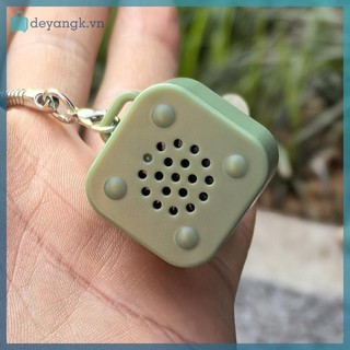 Deyangk Ếch Móc Khóa Với Đèn Nhiều Màu Sắc Giảm Căng Thẳng Lo Âu Cảm Giác Vui Nhộn Động Vật Nút Âm Thanh VN