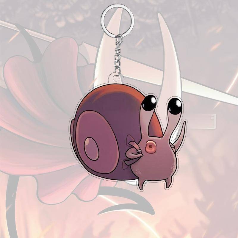 HK1 The Hollow Knight 2 Silksong Móc khóa Hollow Knight Acrylic Móc khóa mặt dây chuyền KH1