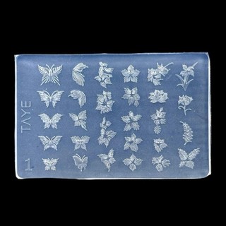 [savemoneyeveryday] Khuôn nghệ thuật làm móng bằng silicon 3D DIY Khung hoa cổ điển Thiết kế hoa Bản mẫu cứu trợ trong suốt Dụng cụ làm móng tay [vn]
