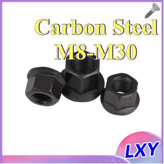 Đai ốc mặt bích Thép/ecu liền long  (ê cu)/Đai ốc liền phẳng M8 / M10 / M12 / M14 / M16 / M18 / M20 / M22 / M24 / M27 / M30 [LXY-CB-1]