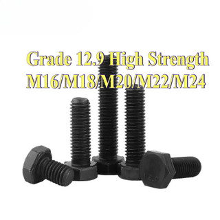 Bulong lục giác ngoài 12.9 cấp, ốc inox  lục giác ngoài M16 / M18 / M20 / M22 / M24 * L30-150mm [LXY-CB-1]