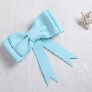 2025 Mới Lớn Hồng Nơ Thời Trang Bé Gái Chúc Mừng Sinh Nhật Bánh Trang Trí Bánh Topper Hoàng Tử Dự Tiệc Cung Cấp Màu Hồng Tình Yêu Quà Tặng