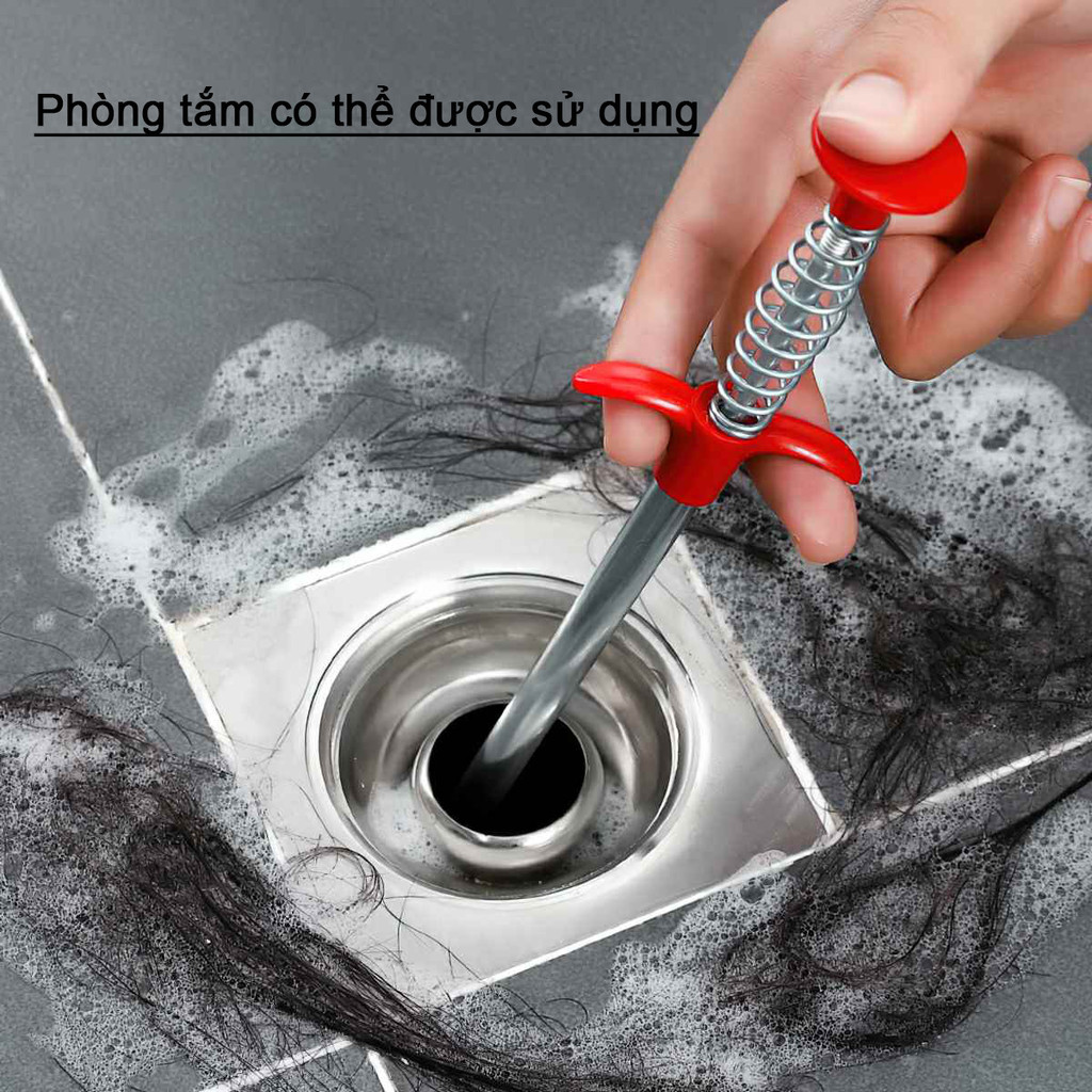 MB67 Gây que nhấn gắp rác thông tắc đường ống đa năng tiện ích dài (60-300GM) MALAN