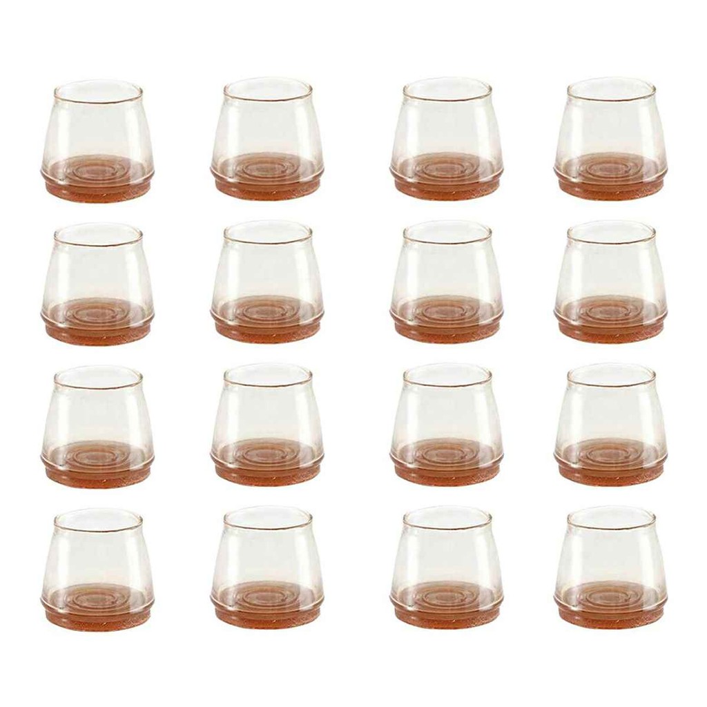 Bộ 4 Cái Bọc Chân Ghế Silicon Đế Nỉ Êm Ái Bảo Vệ Sàn Chắc Chắn