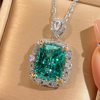 Đá chính phong cách châu Âu, màu xanh, size 12*16-10*12, phù hợp nữ