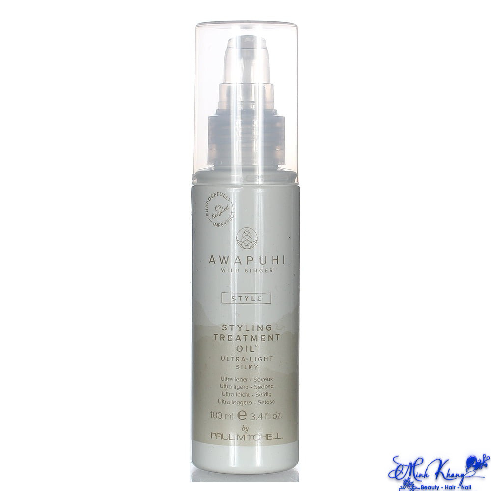 Tinh dầu dưỡng tóc AWAPUHI Paul Mitchell WILD GINGER STYLING TREATMENT OIL 100ml [ MK ]